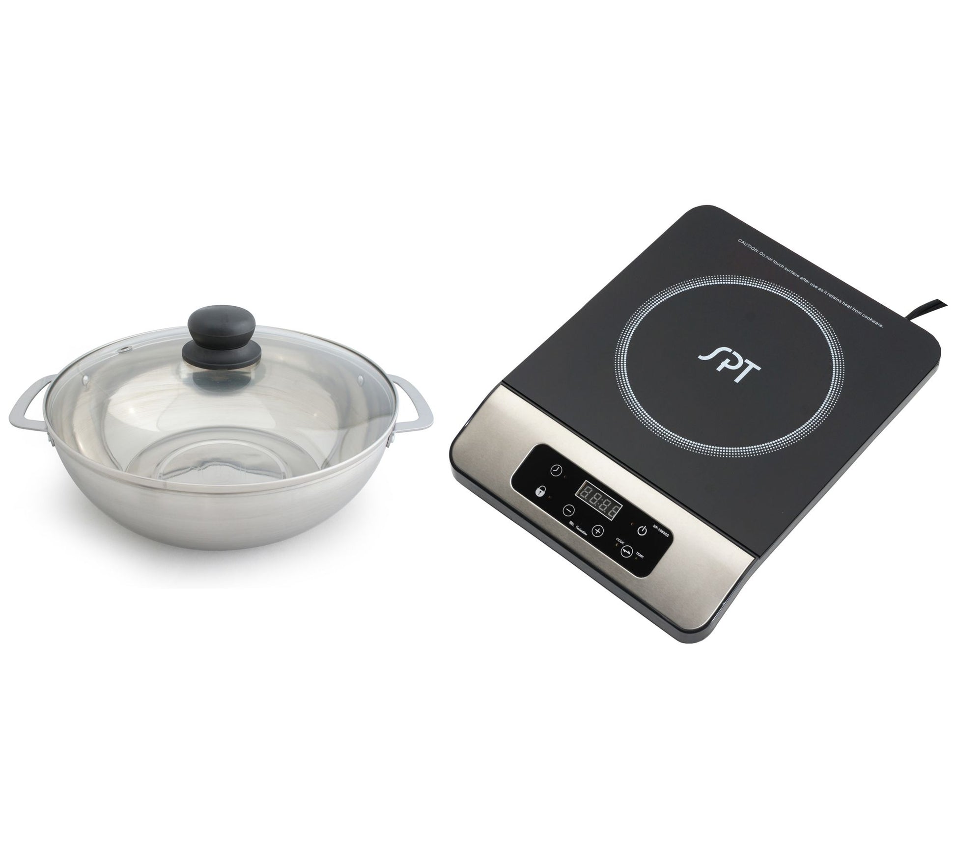 SPT 1650W Combo Induction Cooker & Pot