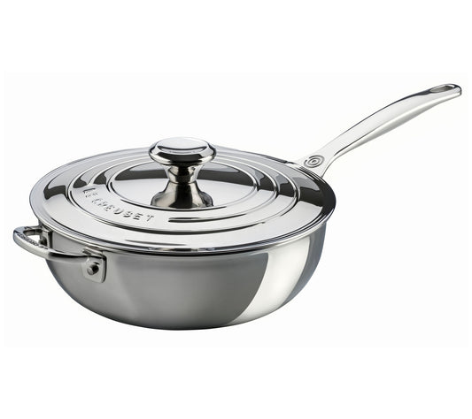 Le Creuset 3.5qt Stainless Steel Saucier