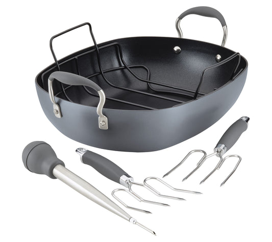 Anolon 16" x 13" Advanced Home Nonstick Roaster
