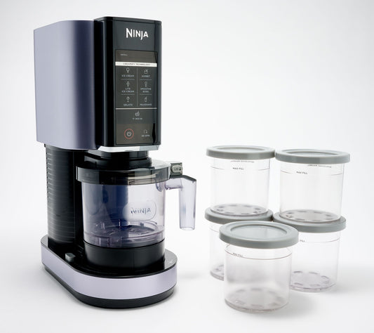 Ninja CREAMi 7-in-1 Frozen Treat Maker w/ Extra Pints