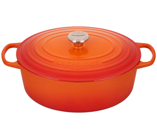 Le Creuset 8 Quart Cast Iron Oval Dutch Oven
