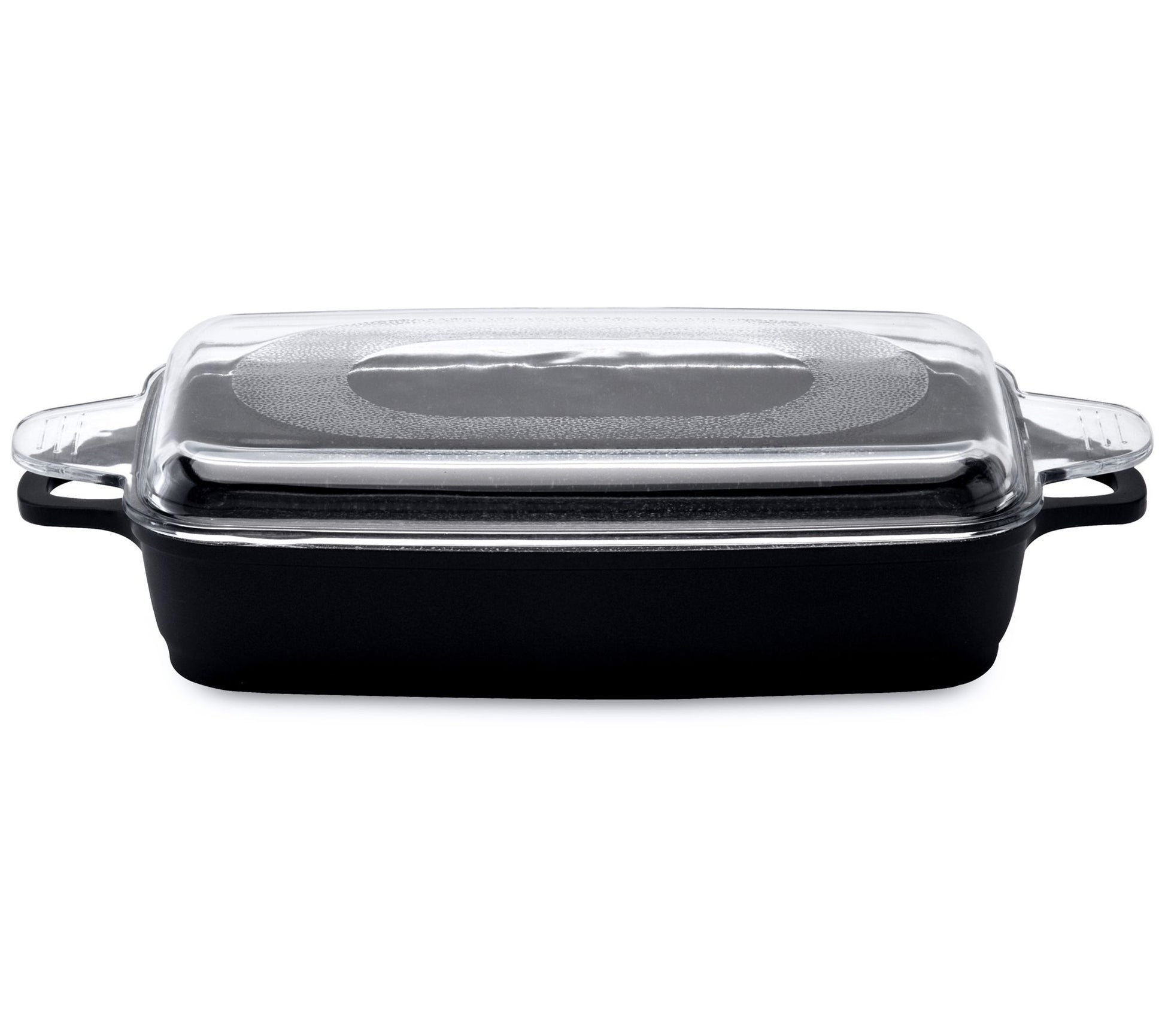 BergHOFF Scala 4Qt. Cast Alum Roasting Pan w Glss Lid