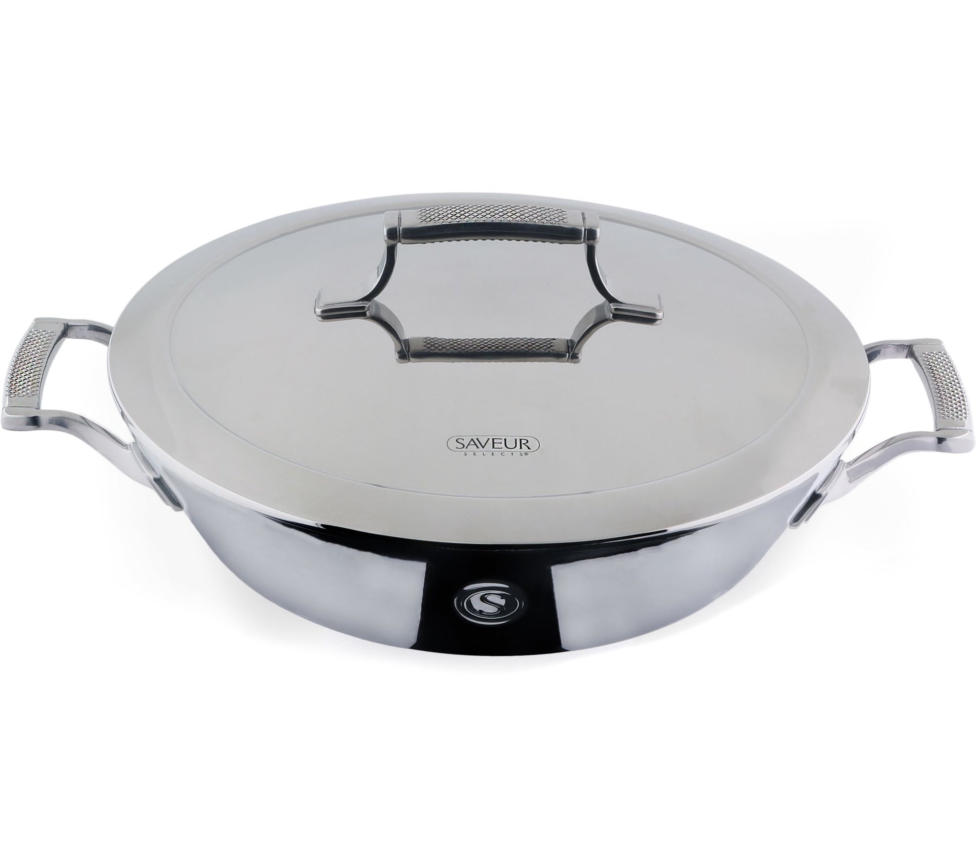 Saveur Selects Voyage Triply 12 Inch Everyday Pan with Lid