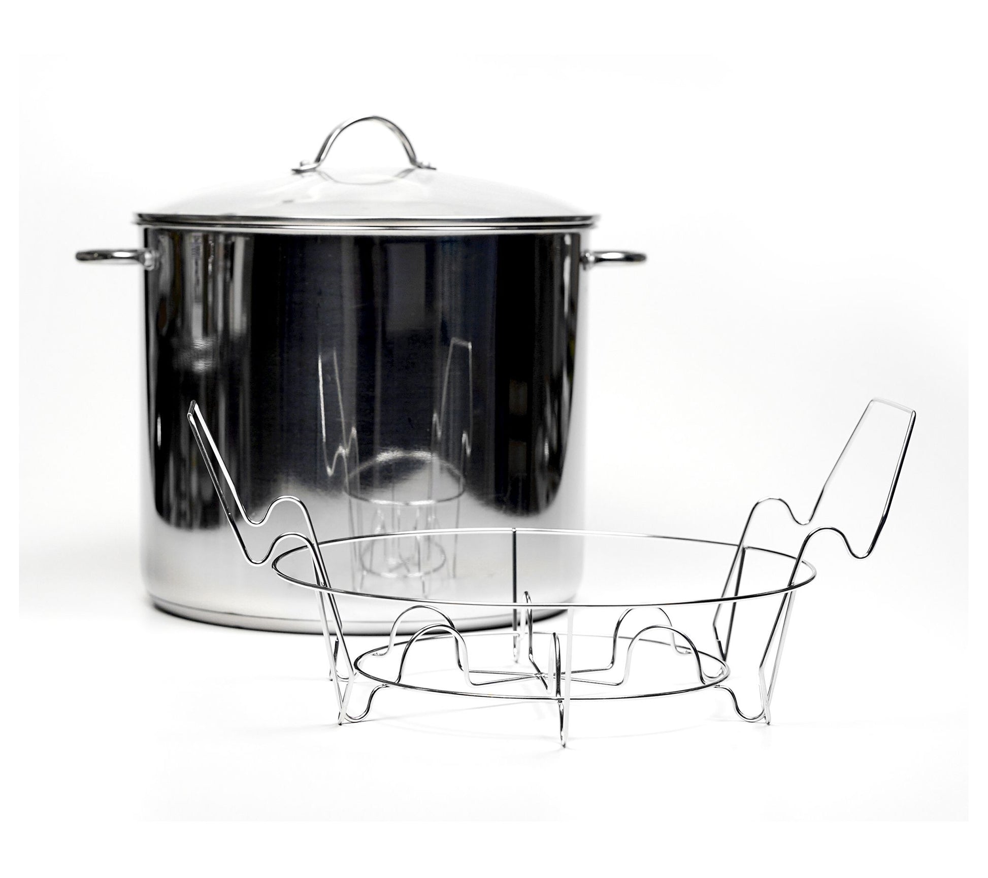 RSVP 20-Quart Stainless Steel Water Bath Canner