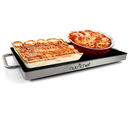Nutrichef 14.5'' Non-Stick Electric Warming Tray