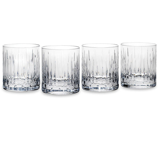 Reed and Barton Soho 4-piece Double Old Fashioned Glass Set