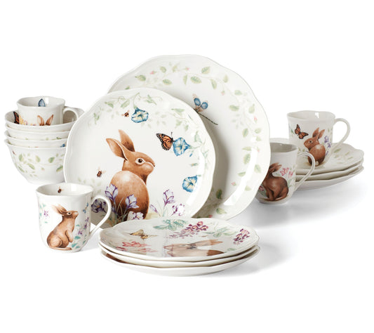 Lenox Butterfly Meadow Bunny 16-Piece Set