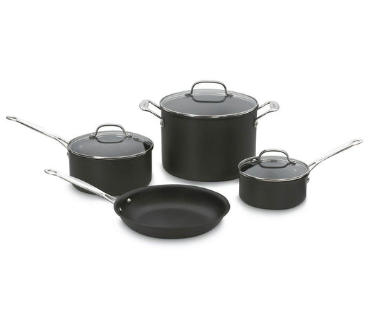 Cuisinart 7-Pc Chef's Classic Anodized Nonstick Cookware Set