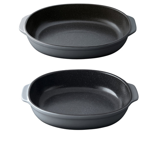 BergHOFF Gem Stoneware 2-Piece Oval Bake Set
