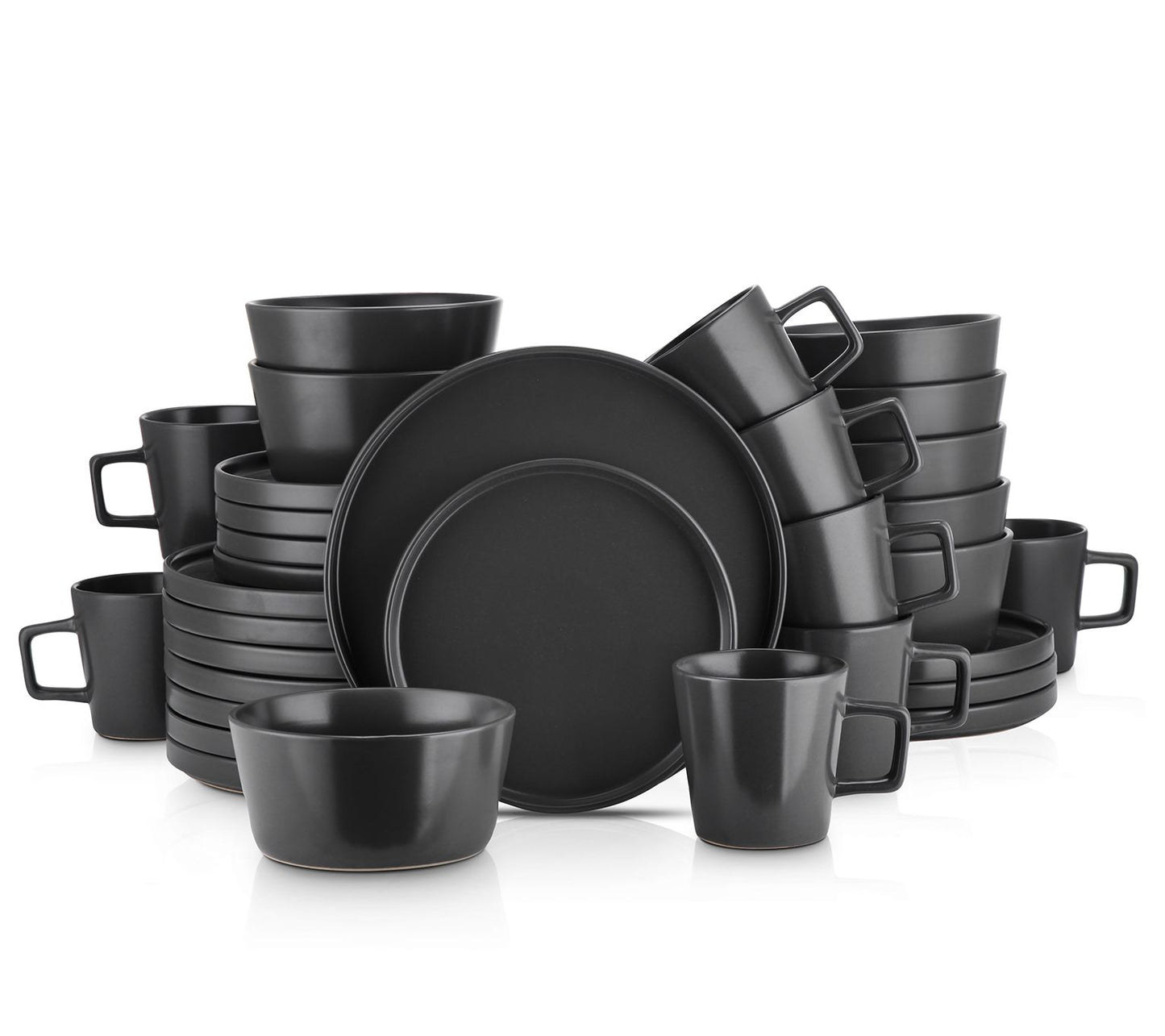 Stone + Lain Celina 32-Piece Stoneware Dinnerware Set