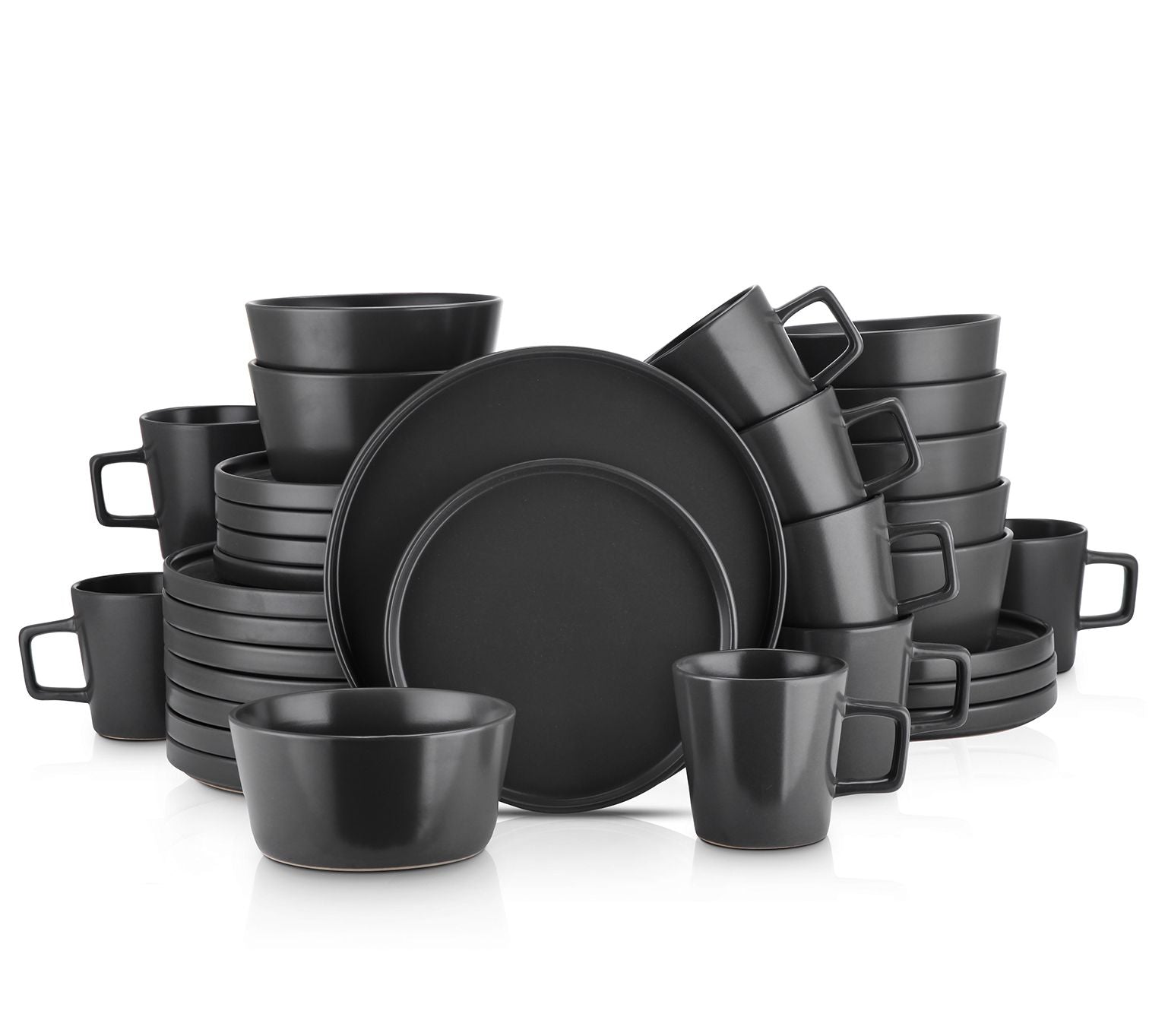 Stone + Lain Celina 32-Piece Stoneware Dinnerware Set