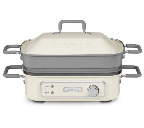 Cuisinart Stack5 Multifunctional Grill With Glass Lid