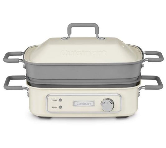 Cuisinart Stack5 Multifunctional Grill With Glass Lid