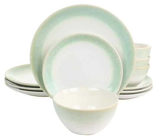 Martha Stewart 12-Piece Perry Street Dinnerware Set