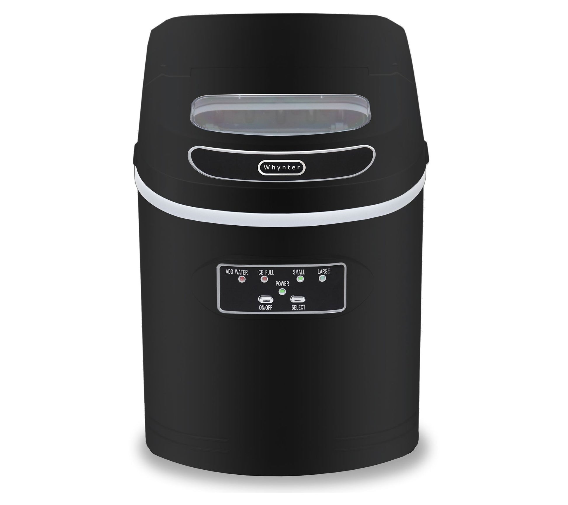 Whynter 27-lb Capacity Compact Portable Black I ce Maker