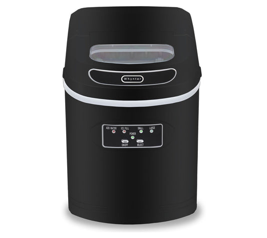Whynter 27-lb Capacity Compact Portable Black I ce Maker