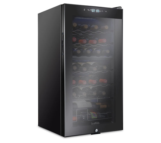 Ivation 28-Bottle Dual Wine Refrigerator