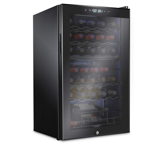 Ivation 33-Bottle Dual Wine Refrigerator