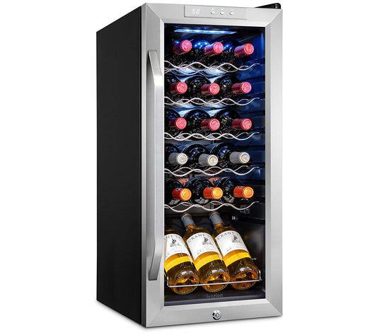 Ivation 18-Bottle Freestanding Wine Refrigerator