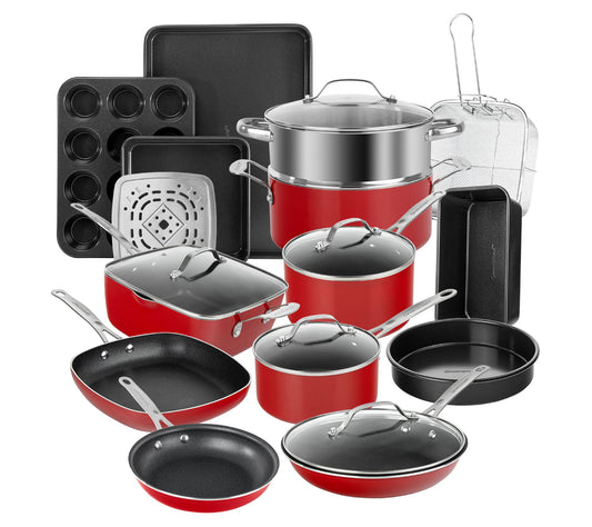 Granitestone 20pc Non-stick Cookware and Bakeware Set