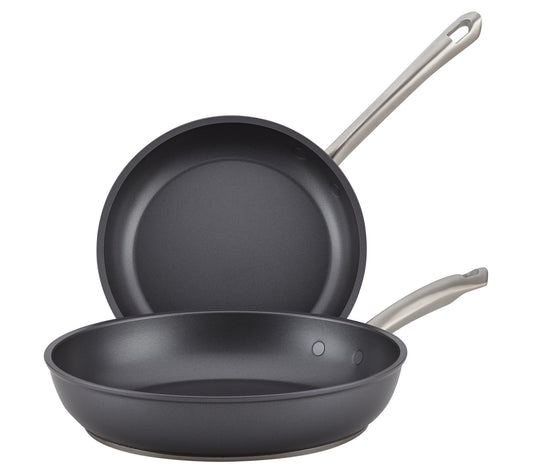 Anolon Accolade Hard Anodized 2-Piece Nonstick Frying Pan Set
