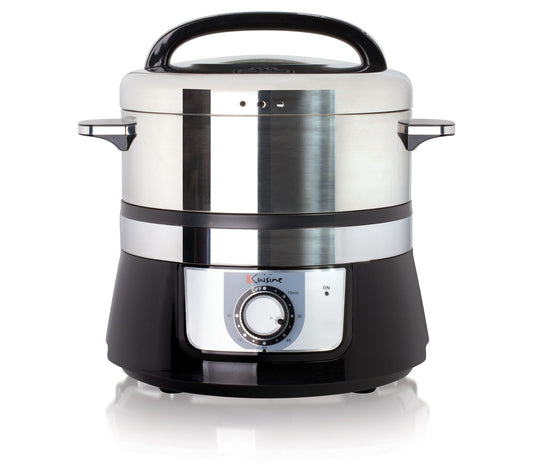 Euro Cuisine Stainless Steel Electric Food Steamer