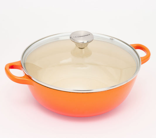 Le Creuset 3.5-Qt Cast Iron Chef's Oven w/ Glass Lid