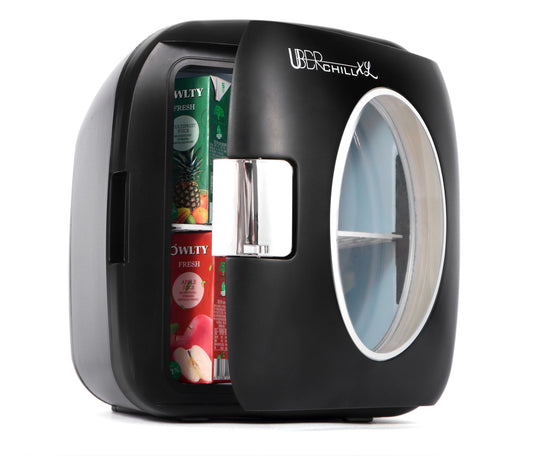 Uber Appliance 12-Can Portable Mini Fridge Cooler & Warmer