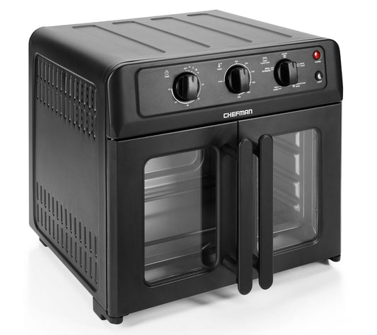 Chefman French Door Air Fryer + Oven with Rotisserie