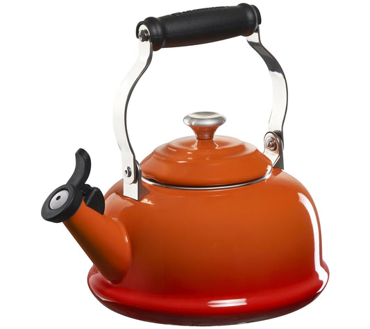 Le Creuset Whistling Kettle with Metal Finishes