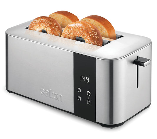 Salton Digital Toaster Long Slot - 4 Slice