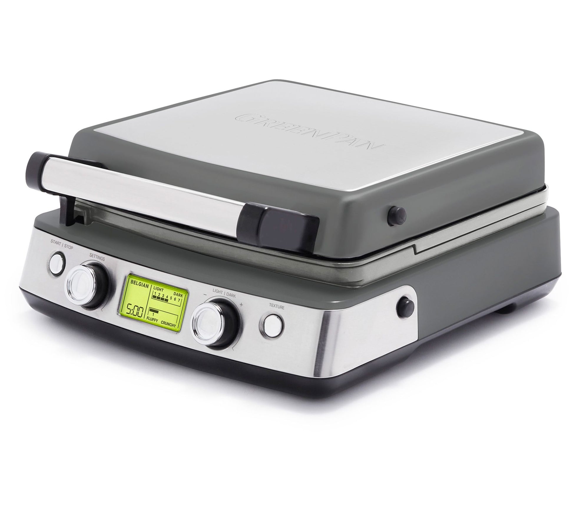 GreenPan Elite 4-Square Healthy Ceramic Nonstick Waffle Maker