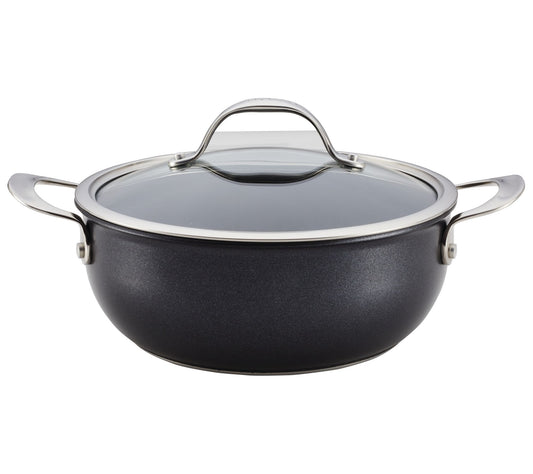 Anolon X Hybrid Nonstick Aluminum 4qt Covered Casserole Pan
