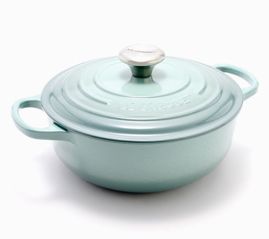 Le Creuset 3.5-qt Signature Sauteuse w/ Cast Iron Lid