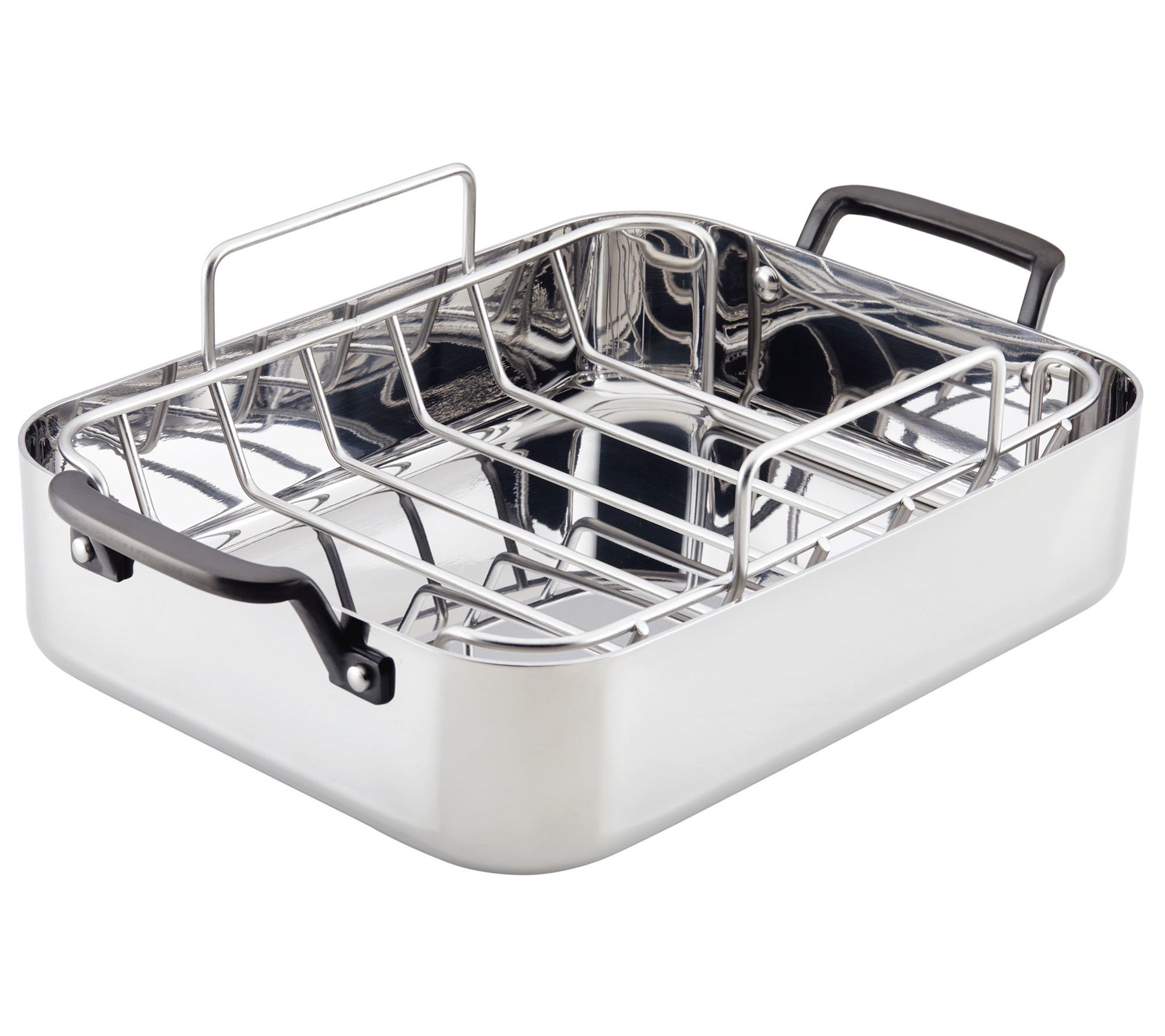 KitchenAid 5-Ply Clad Stainless Steel Roaster 15" x 11.5"