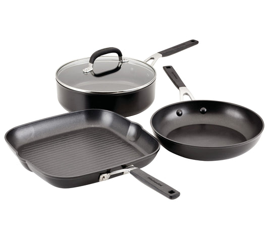 KitchenAid Hard Anodized Nonstick Cookware 4pcet