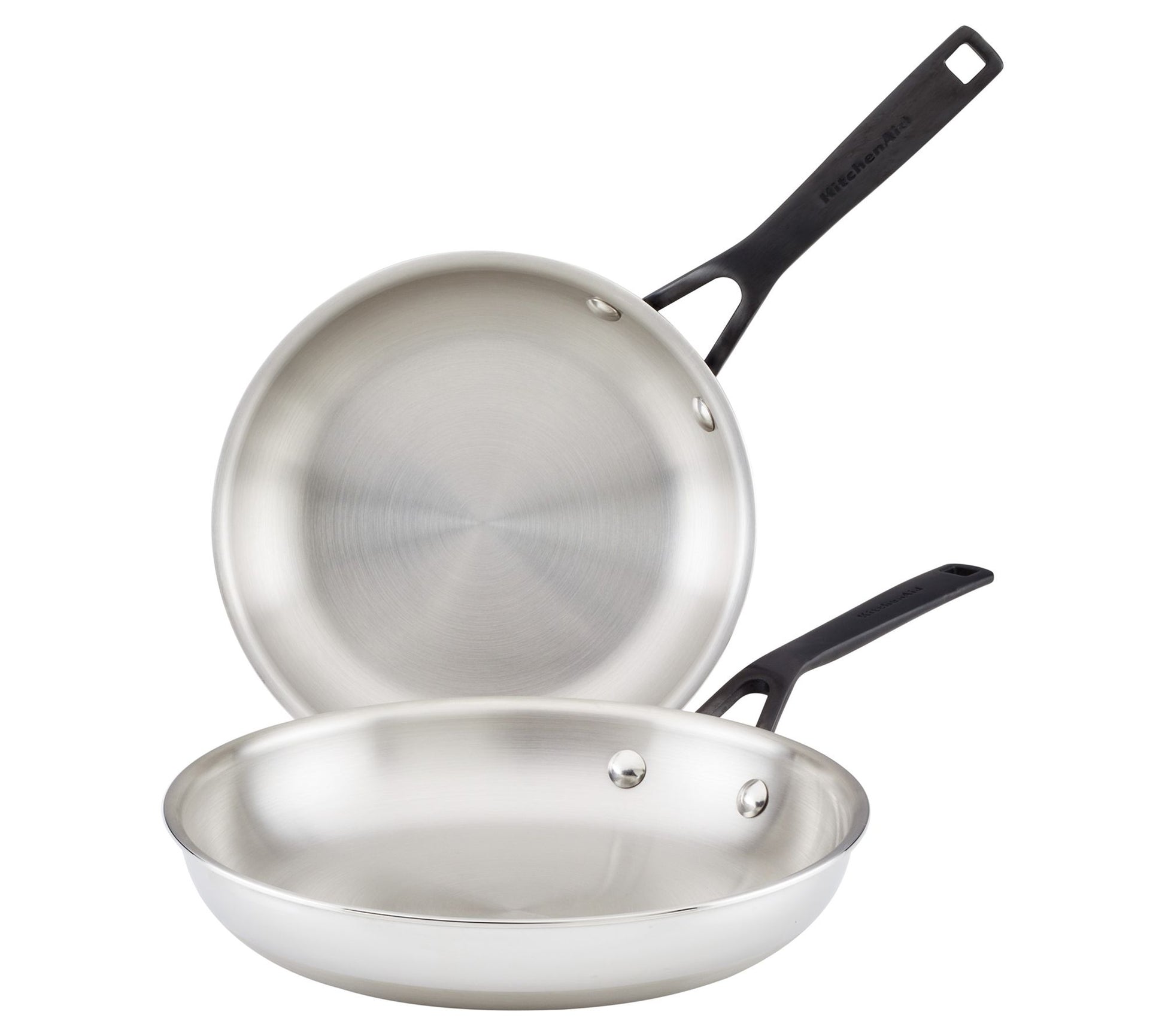KitchenAid 5-Ply Stainless Steel 2-piece FryingPan Set