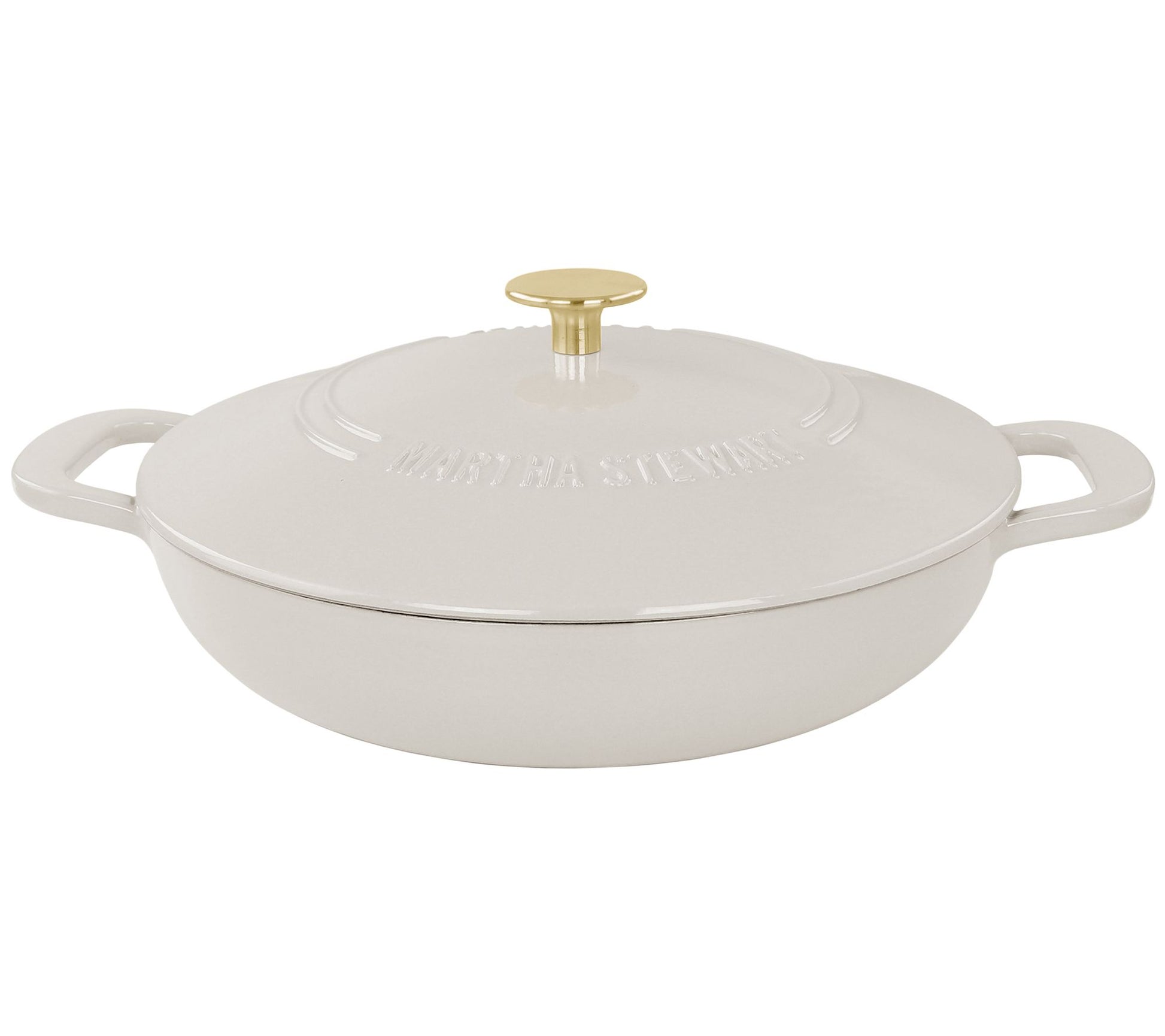 Martha Stewart 3.5 Quart Enameled Cast Iron Bra ser