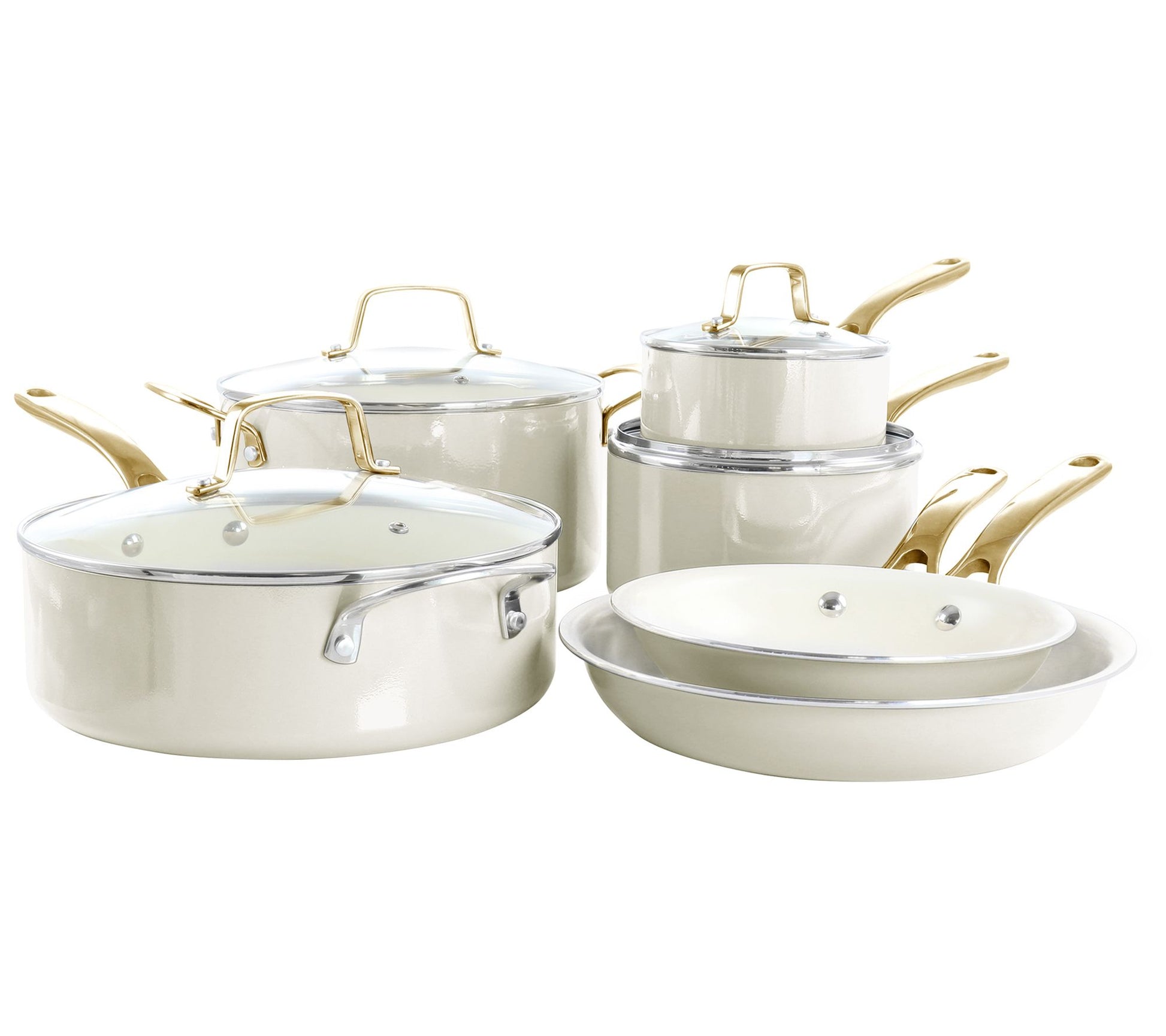 Martha Stewart Lockton Premium 10-Piece Enameled Set