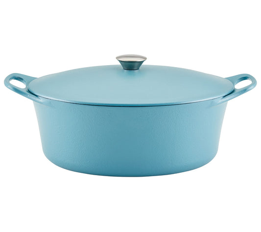 Rachael Ray NITRO Cast Iron Dutch Oven 6.5-qt
