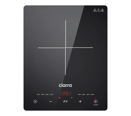 Ciarra Portable Induction Cooktop 1800W With Touch Control