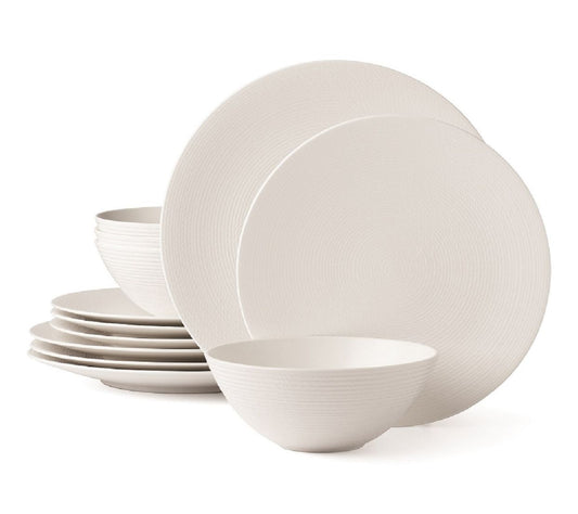 Lenox 12-Piece LX Collective P orcelain Dinner ware Set