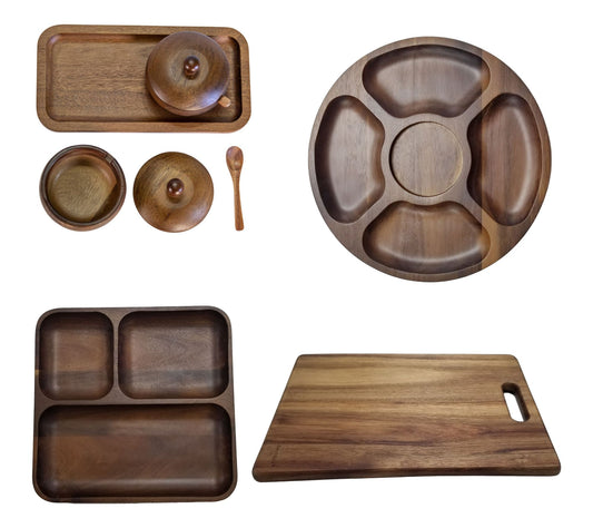 BergHOFF Acacia Wood 6Pc Serving Set