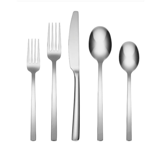 Cambridge Beacon Mirror 45-Piece Flatware Set