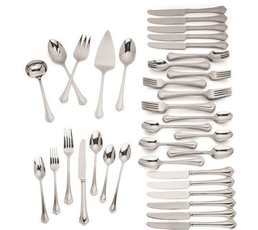 Lenox Alcott 89-Piece Flatware Set