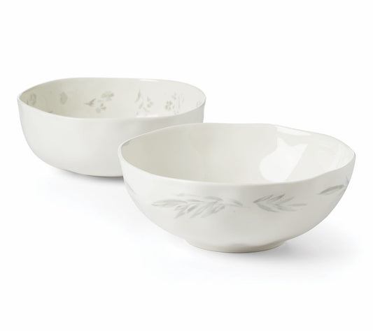 Lenox Oyster Bay 2-Piece Nesting Serving Bowls