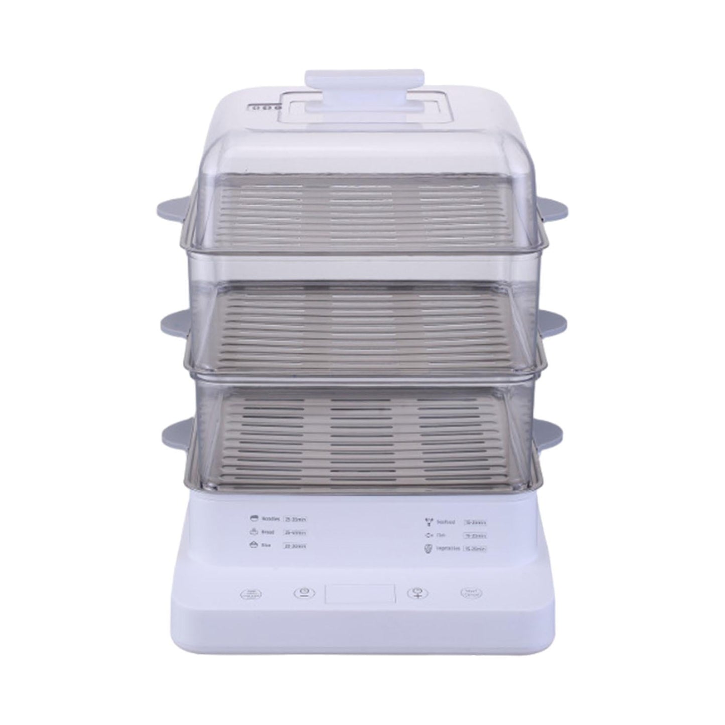 kowaku Electric Food Steamer Vegetable Steamer Fast Cooking Automatic Steamer Pot Dumpling Steamer Rice Cooker for Milk Grains Meats
