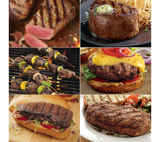 Kansas City Steak Co. 17-lb Filets, Steaks & Tis Freezer Fi