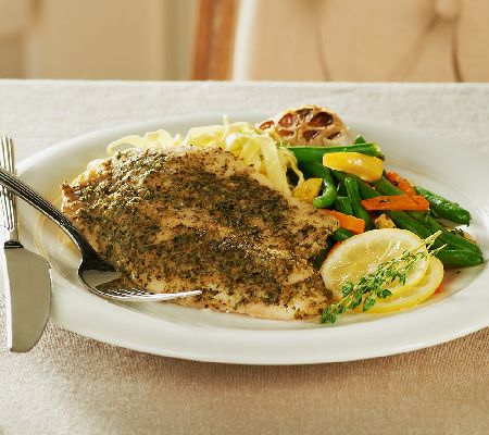 Anderson Seafoods Eight 6-oz Fresh Garlic Tilapia Filets