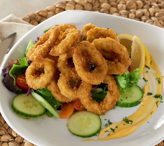 Anderson Seafoods (2) 2.5 lb. Boxes Breaded Calamari Rings